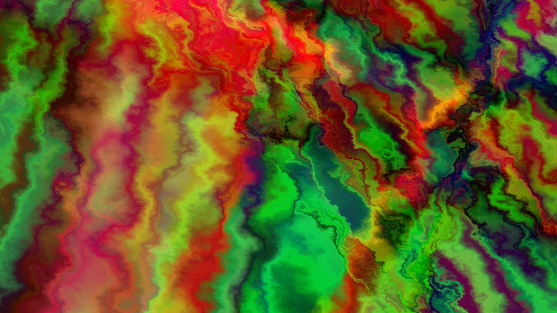 1920x1080 Wallpaper paint, distortion, multicolored, abstraction