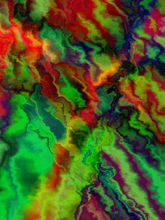 240x320 Wallpaper paint, distortion, multicolored, abstraction