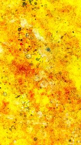 Preview wallpaper paint, drops, splashes, blots, yellow