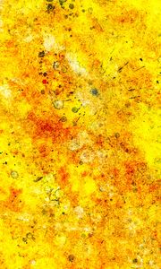 Preview wallpaper paint, drops, splashes, blots, yellow