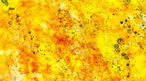 Preview wallpaper paint, drops, splashes, blots, yellow