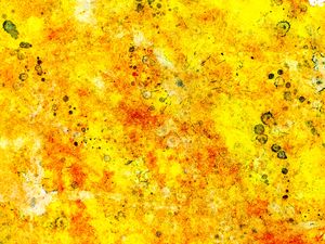 Preview wallpaper paint, drops, splashes, blots, yellow