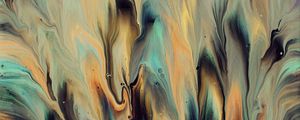 Preview wallpaper paint, fluid art, stains, liquid, colorful