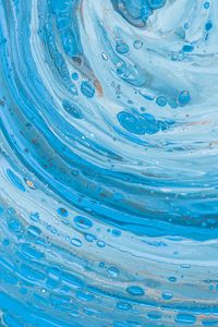 Preview wallpaper paint, fluid art, stains, liquid, blue, abstraction