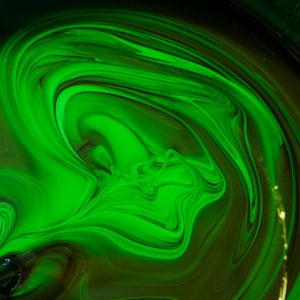 Preview wallpaper paint, fluid art, stains, liquid, green, art