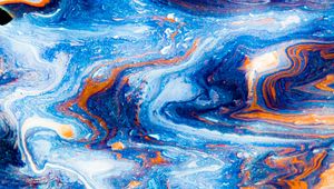 Preview wallpaper paint, fluid art, stains, liquid, colorful, art