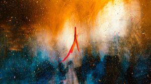 Preview wallpaper paint, glass, blur, spray