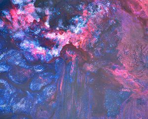 Preview wallpaper paint, glitter, multicolored, liquid, stains