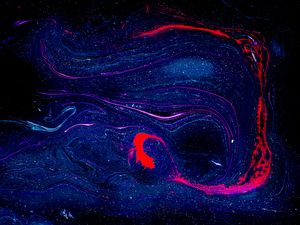 Preview wallpaper paint, glitter, stains, liquid, abstraction