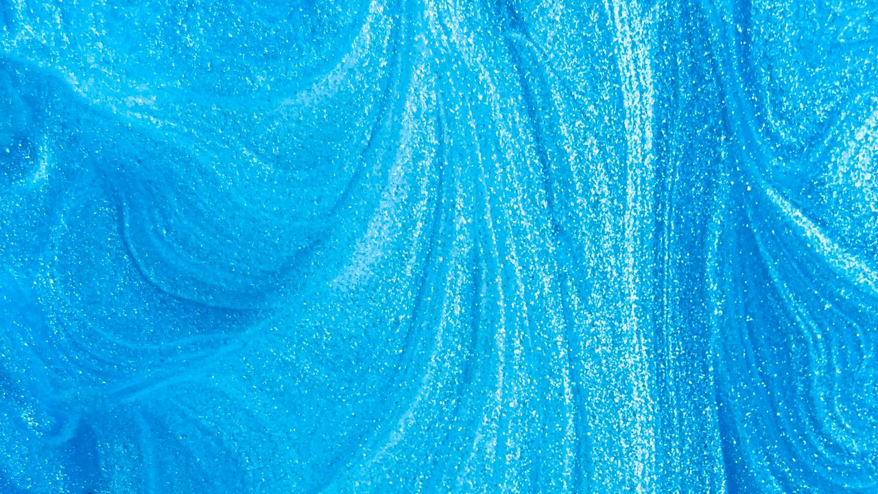 Wallpaper paint, glitter, stripes, liquid, blue, stains