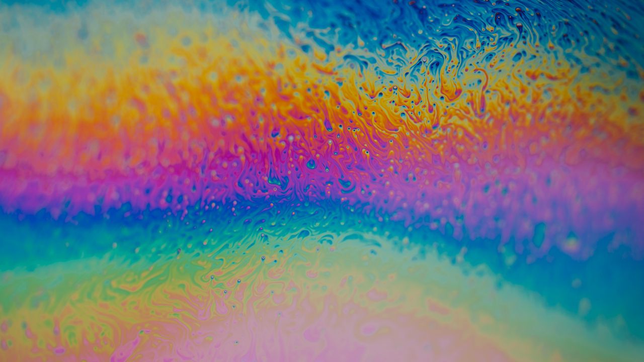 Wallpaper paint, gradient, rainbow, colorful hd, picture, image