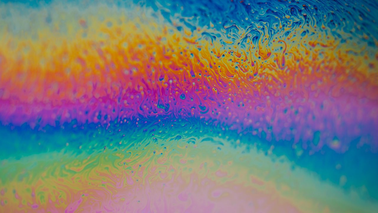 Wallpaper paint, gradient, rainbow, colorful
