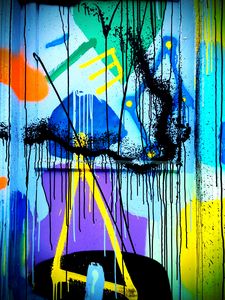 Preview wallpaper paint, graffiti, wall, street art, surface