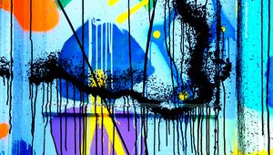 Preview wallpaper paint, graffiti, wall, street art, surface