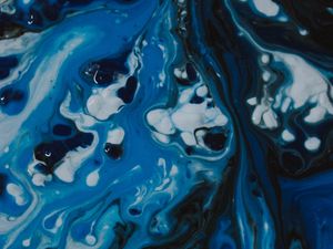 Preview wallpaper paint, liquid, abstract, stains, drips
