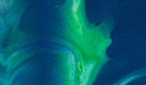 Preview wallpaper paint, liquid, blue, stains, art
