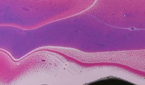 Preview wallpaper paint, liquid, bubbles, stains, abstraction, pink