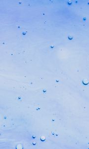 Preview wallpaper paint, liquid, bubbles, blue, abstraction