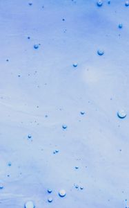 Preview wallpaper paint, liquid, bubbles, blue, abstraction