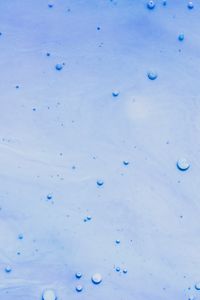 Preview wallpaper paint, liquid, bubbles, blue, abstraction