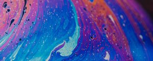 Preview wallpaper paint, liquid, fluid art, multicolored, stains