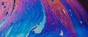 Preview wallpaper paint, liquid, fluid art, multicolored, stains