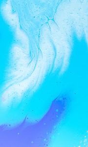 Preview wallpaper paint, liquid, fluid art, stains, blue, abstraction