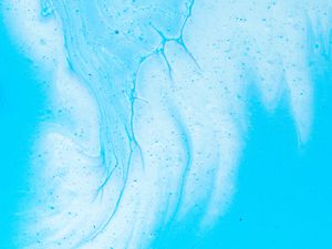 Preview wallpaper paint, liquid, fluid art, stains, blue, abstraction