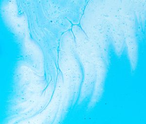 Preview wallpaper paint, liquid, fluid art, stains, blue, abstraction