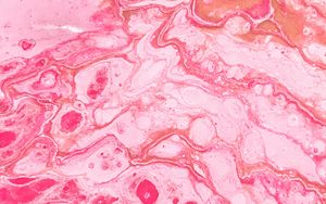 Preview wallpaper paint, liquid, fluid art, stains, pink, spots