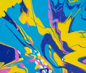 Preview wallpaper paint, liquid, fluid art, colorful, abstraction