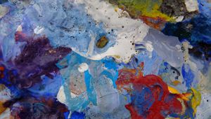 Preview wallpaper paint, liquid, fluid art, stains, multicolored, abstraction