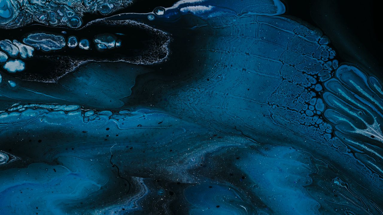 Wallpaper paint, liquid, fluid art, stains, spots, dark