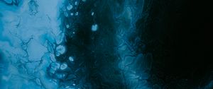 Preview wallpaper paint, liquid, fluid art, stains, blue, abstraction, spots