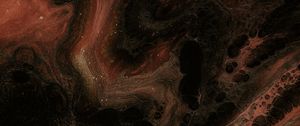 Preview wallpaper paint, liquid, fluid art, stains, wave, dark