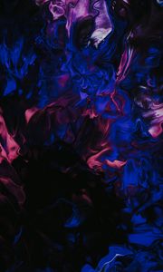 Preview wallpaper paint, liquid, fluid art, stains, distortion, dark