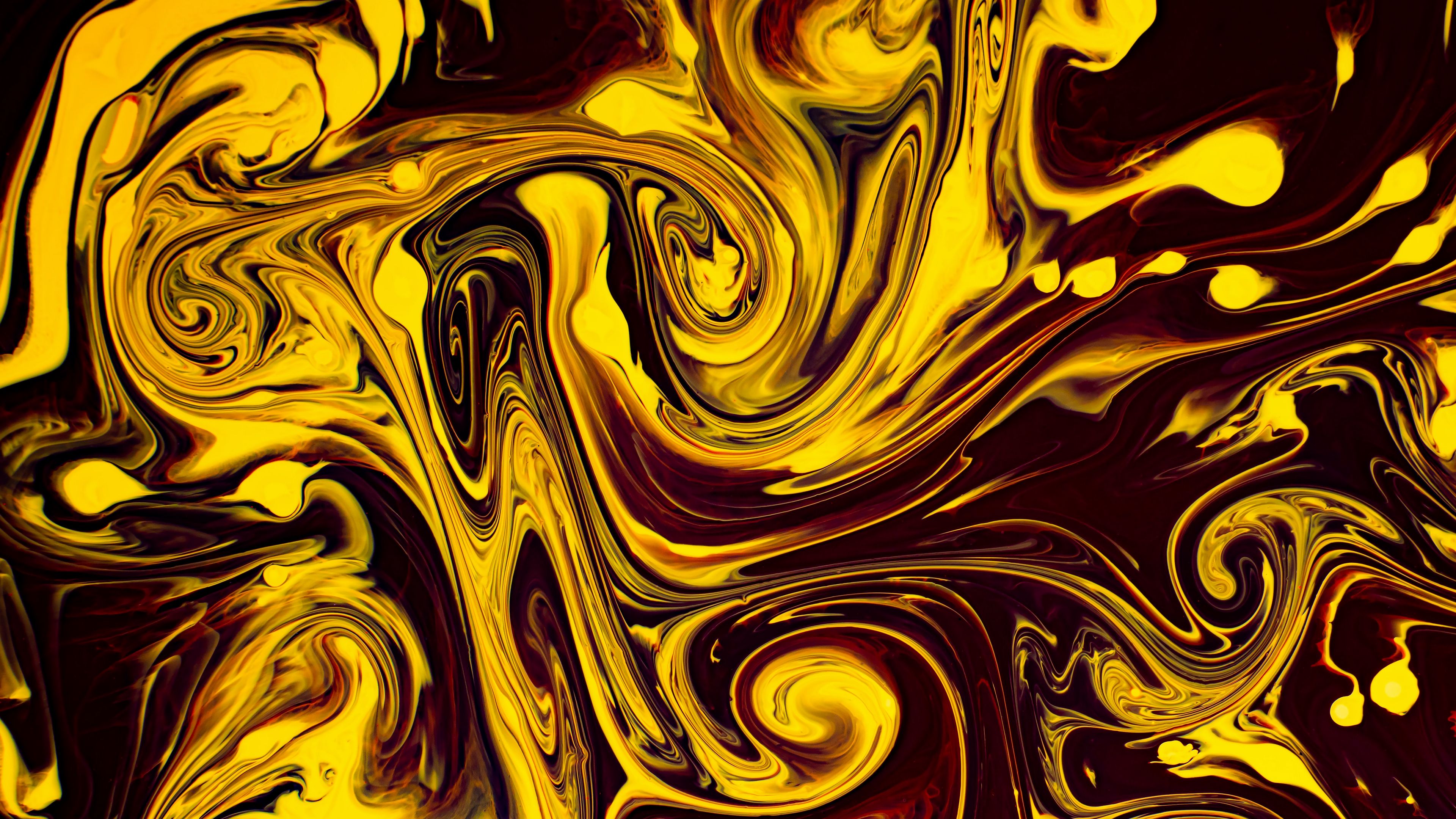 Liquid of color abstract Wallpaper 4k Ultra HD ID:4718