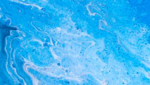 Preview wallpaper paint, liquid, fluid art, stains, faded, blue