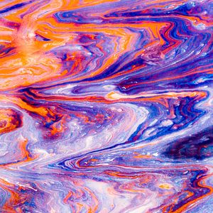 Preview wallpaper paint, liquid, fluid art, stains, colorful, modern