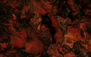 Preview wallpaper paint, liquid, mixing, stains, abstraction, red