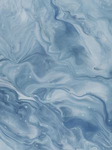 Preview wallpaper paint, liquid, mixing, abstraction, blue