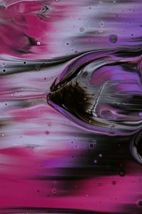 Preview wallpaper paint, liquid, mixing, abstraction, pink, purple