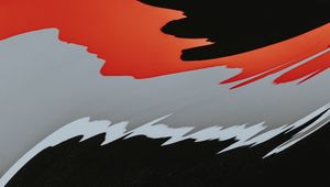 Preview wallpaper paint, liquid, mixing, abstraction, gray, red