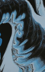 Preview wallpaper paint, liquid, mixing, blue, abstraction