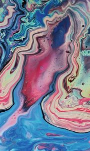Preview wallpaper paint, liquid, mixing, abstraction, colorful