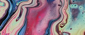 Preview wallpaper paint, liquid, mixing, abstraction, colorful