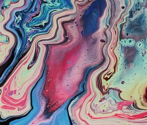 Preview wallpaper paint, liquid, mixing, abstraction, colorful