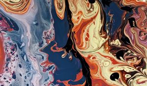 Preview wallpaper paint, liquid, mixing, abstraction