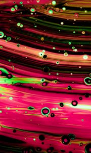 Preview wallpaper paint, liquid, mixing, bubbles, abstraction