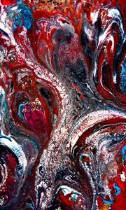 Preview wallpaper paint, liquid, mixing, stains, abstraction, colorful